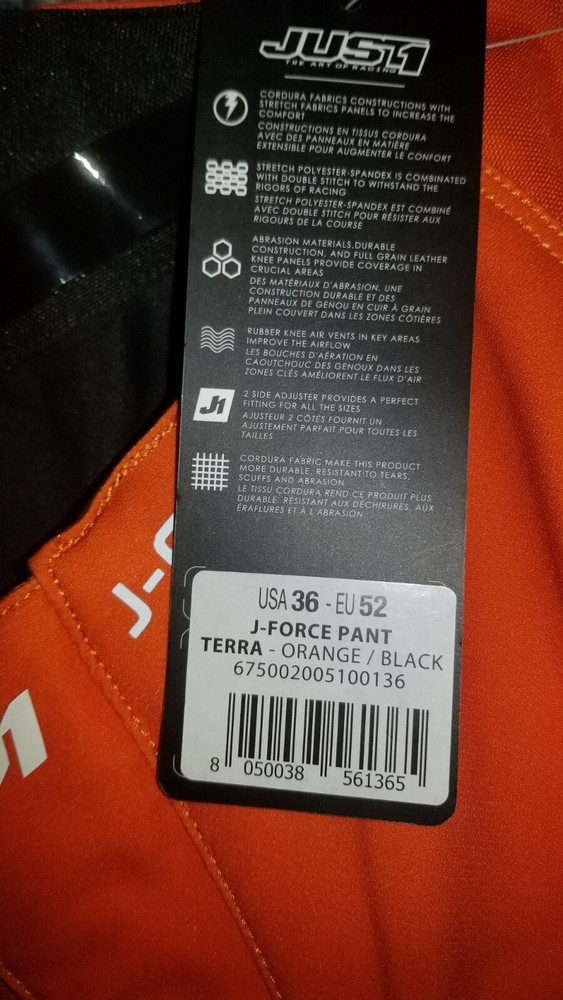 Just1 JForce Pant Terra size 36