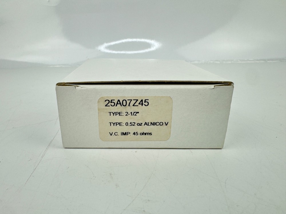 Quam 25A07Z45 2" Intercom Speaker 45 Ohms