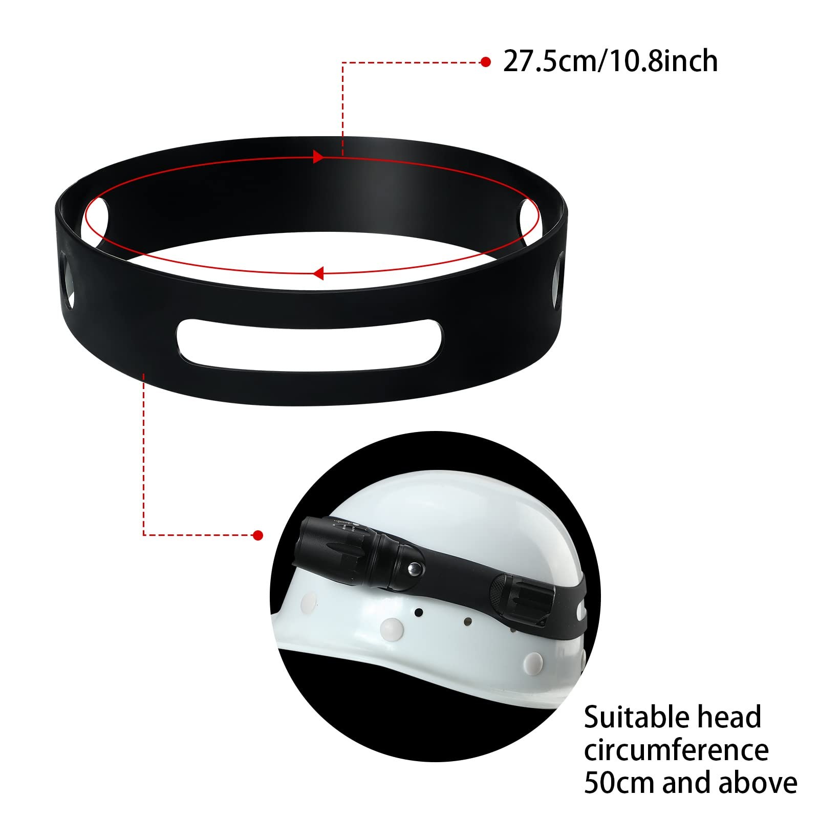 Oudain 4 Piece Firefighter Helmet 27.5 x 4 cm, 23 x 2.5 Black, Green