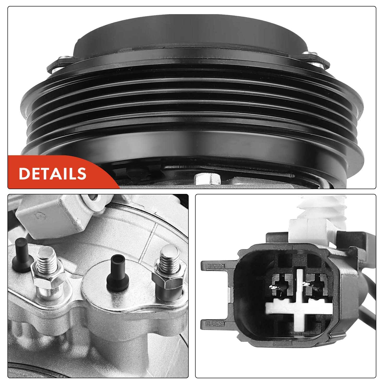 AC Compressor w/Clutch for Ford F-150 Expedition Transit-150 Navigator 3.5L 3.7L