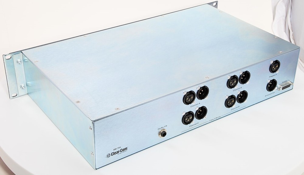 HME ClearCom 4-CH Remote Station Encore RM-704 Rack Mount Intercom System Base