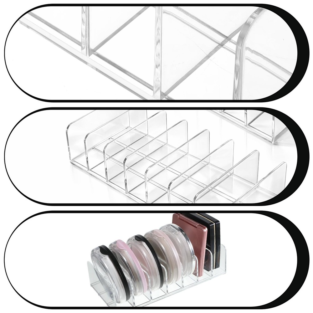 14 Slots CD Holder, Universal Multi Device Organizer Dock, Clear Acrylic /CD ...
