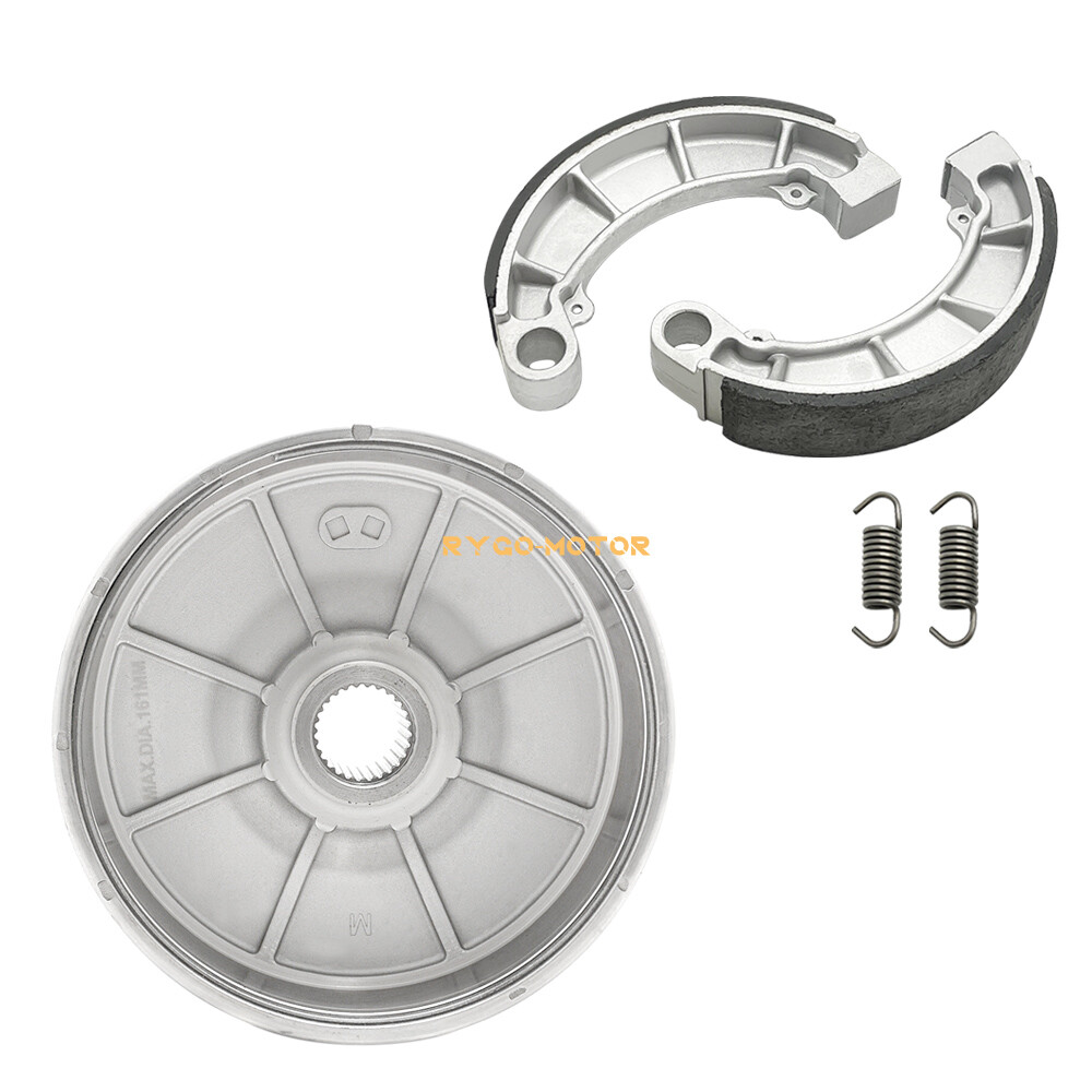 Rear Brake Drum Hub & Shoes for Honda Foreman 450 TRX450FE/TRX450FM 1998-2004