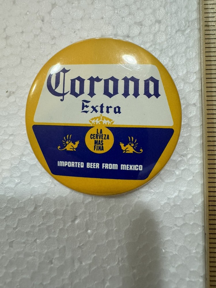 Vintage Corona Extra Button