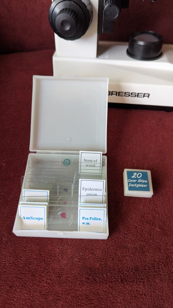 Bresser Erudite Basic Bino 40x - 400x Microscope