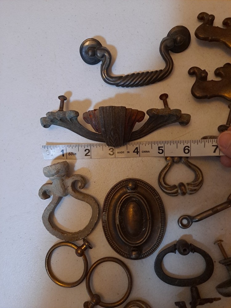 Assorted Mixed Bundle Vintage Hardware Architectural Salvage Pieces