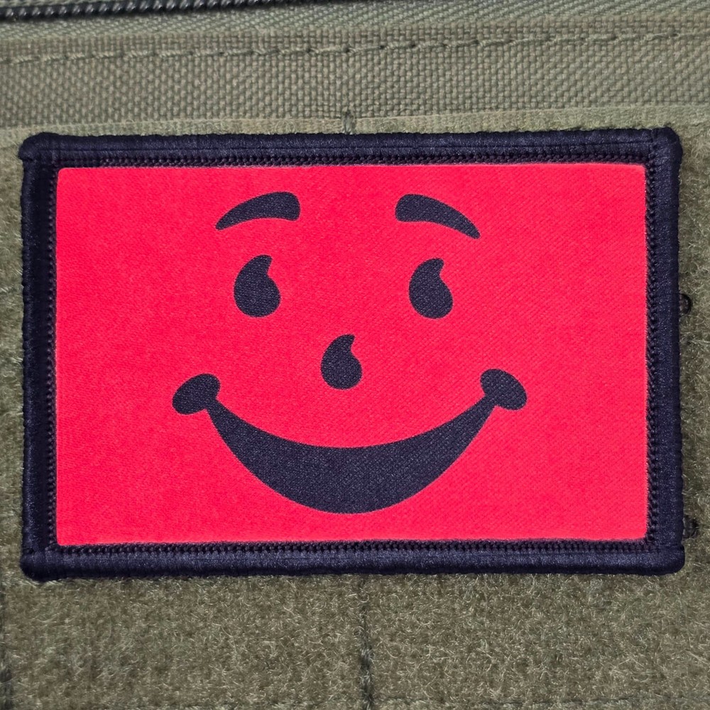 Fruit Punch Face Patch Moral Tactical Meme Military Aid Army Hook & Loop 3x2