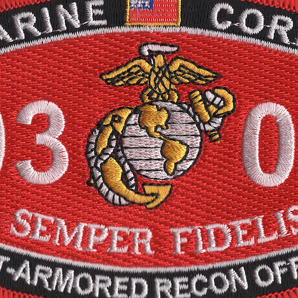 0303 Light Armored Recon Officer MOS Patch