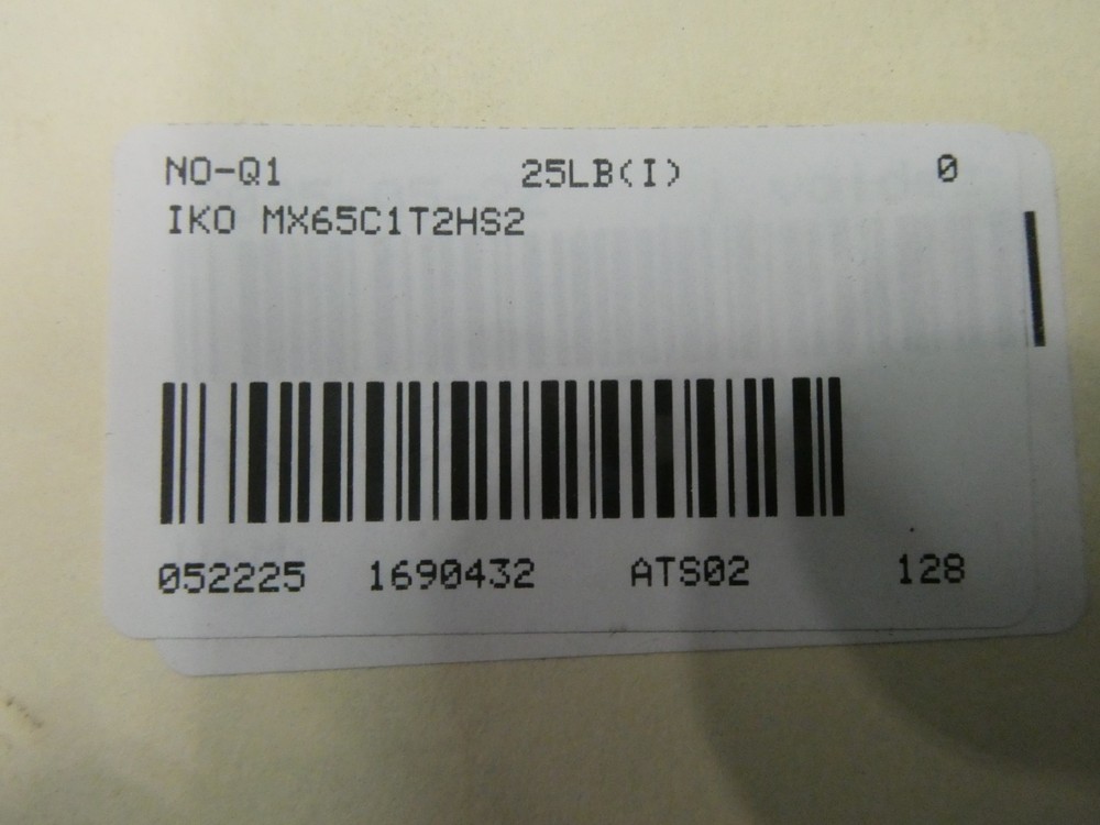 Iko MX65C1T2HS2 Linear Guide Bearing Block