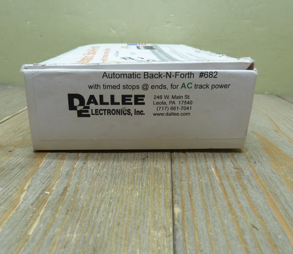 Dallee 682 Automatic Back-n-Forth With Timed Stops At Ends For AC Track O Scale