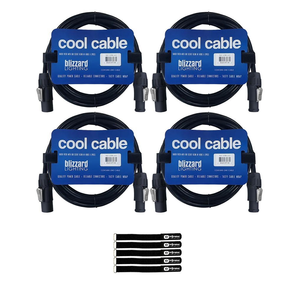 Blizzard Lighting PCT-INTER-1403 3FT PCT Interconnect Cable 4-Pack