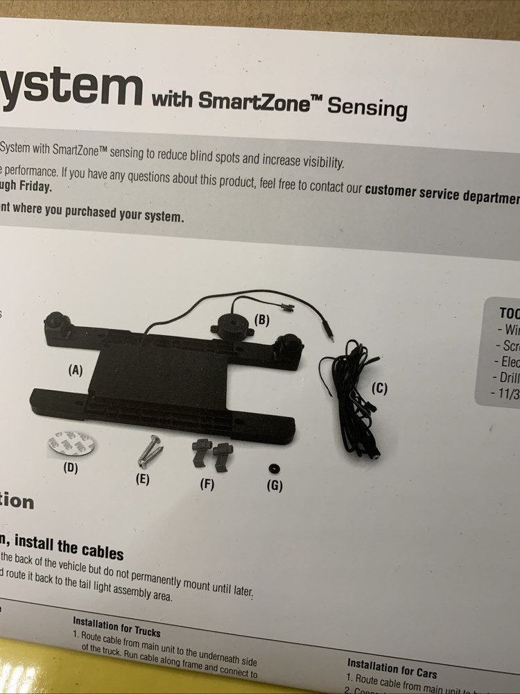 Backup Sensor Systems Detects Behind You. Important Regular $89.95