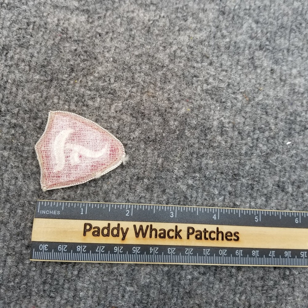 Vintage Firestone Patch Car Auto Shield 70s Stained U7