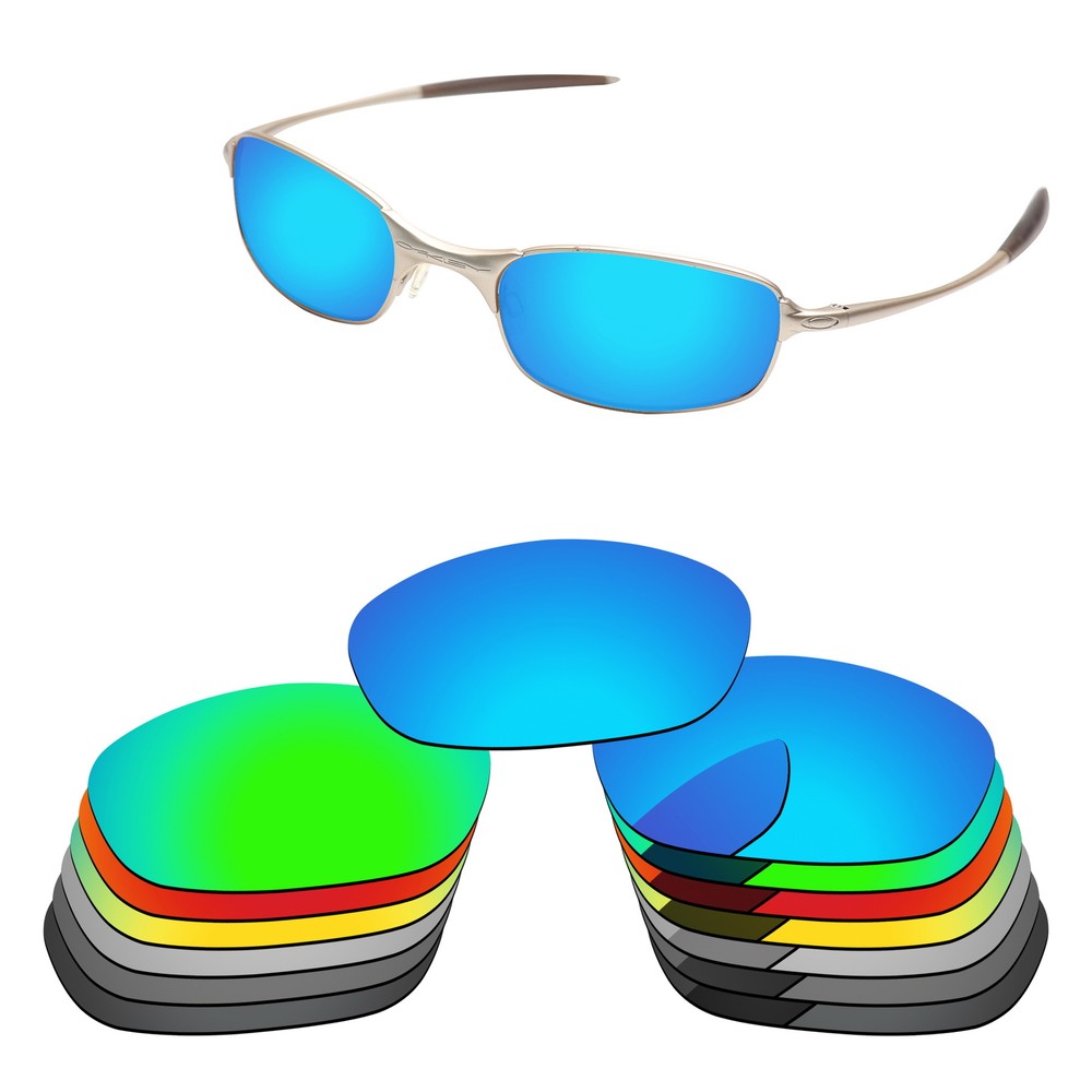Lenslog Polarized Replacement Lenses For-Oakley Square Wire 2.0 - Multi-Opts