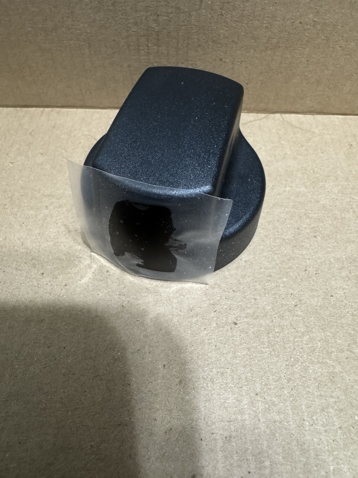 Black Control Knobs Set for Commercial Cooking Equipment, Various Markings