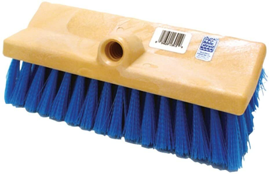 Blue Devil B3012 10in Dual Surface Brush, Deck  & Acid Wash