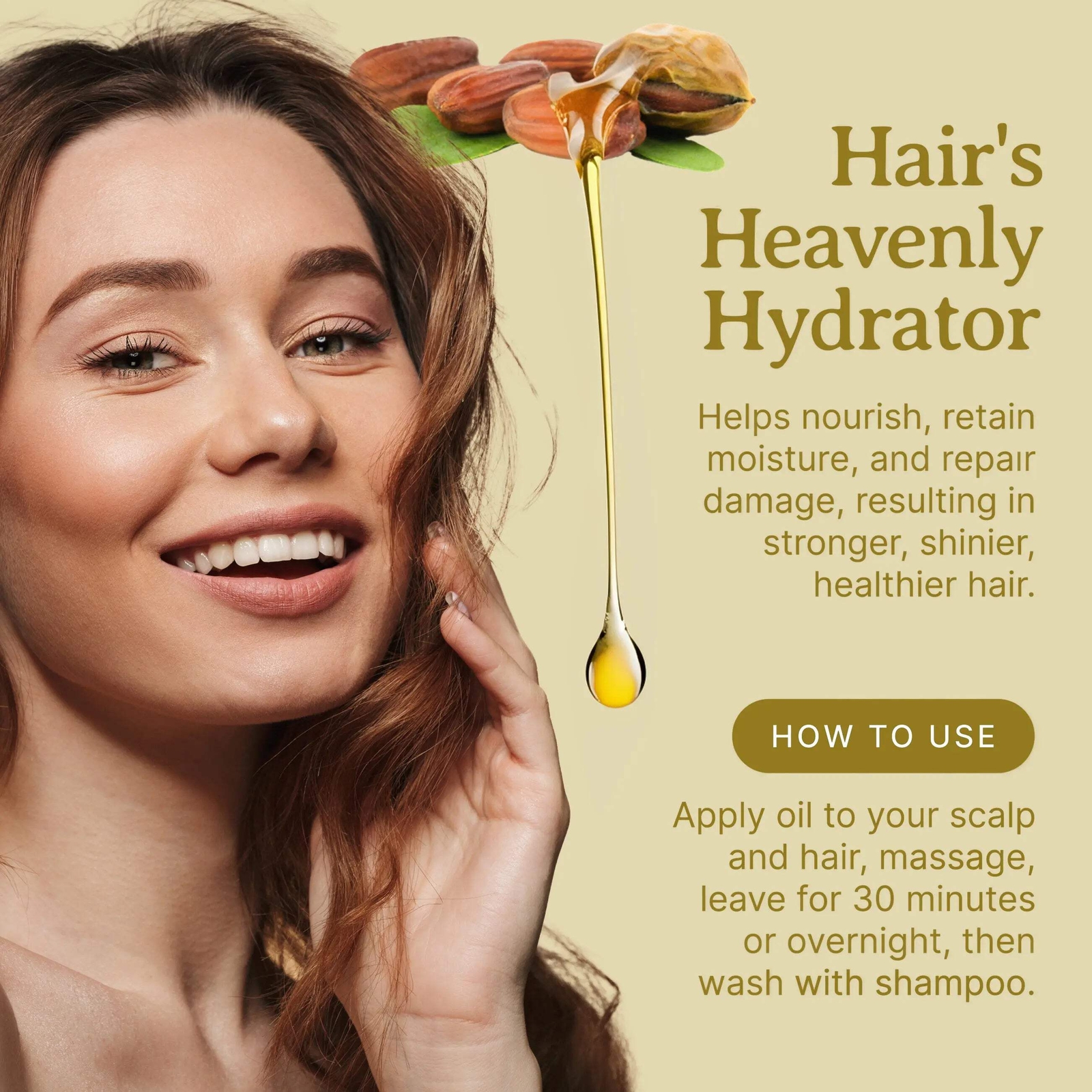 Organic Cold-Pressed Golden Jojoba Oil 100% Pure Skin Hair Face Moisturizer