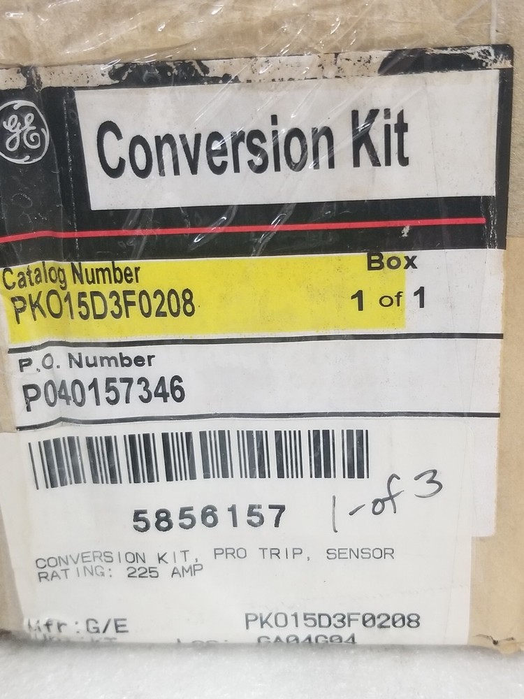 GE PKO15D3F0208 Pro Trip Sensor Conversion Kit 225 A