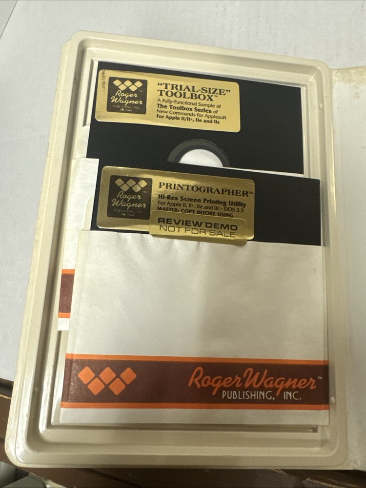 MouseWrite Word Processor for Apple IIe & IIc 1985 Demo Version Roger Wagner