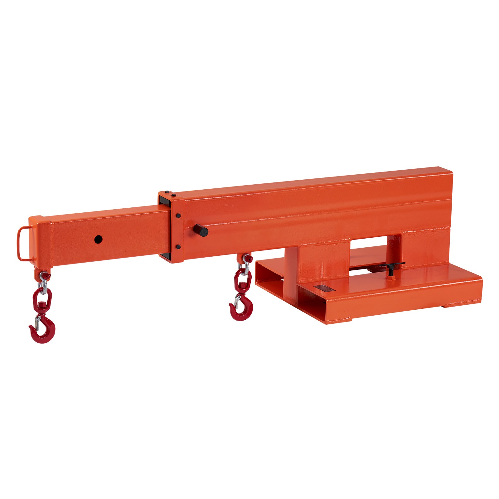 VEVOR Forklift Jib Boom Crane Adjustable Hoist Forklift Mobile Crane 5500 lbs