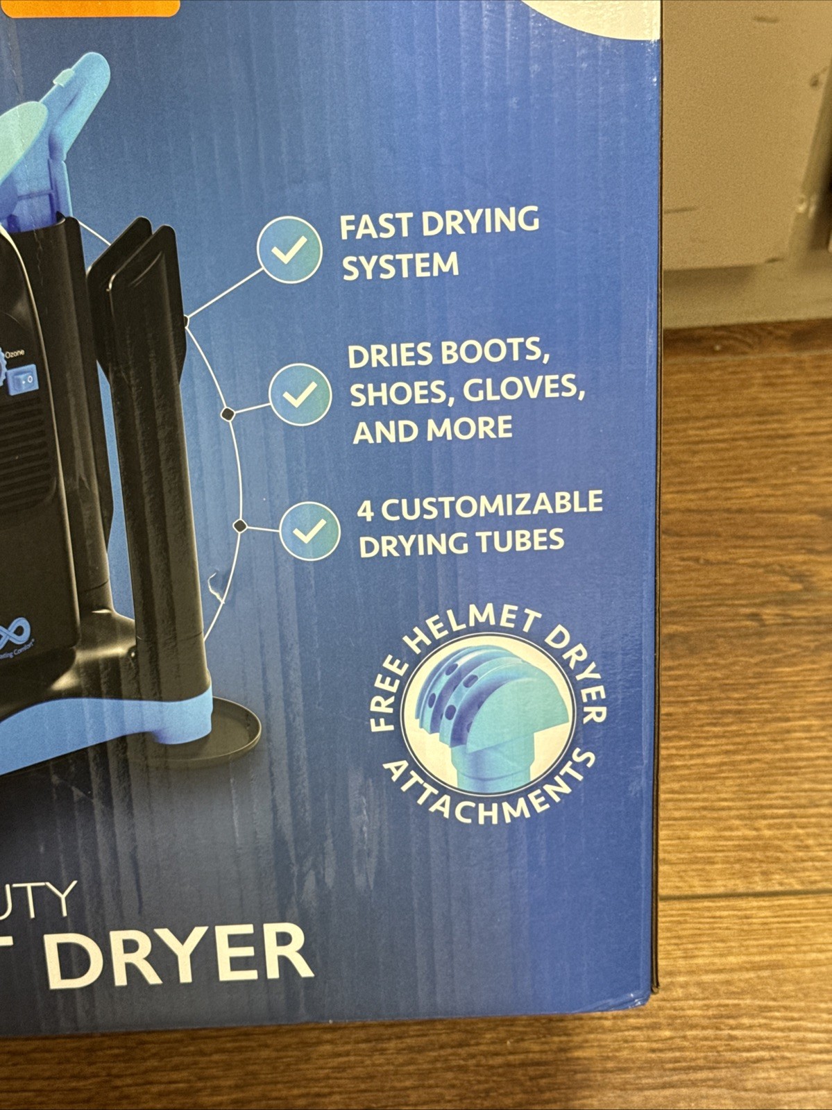 Upgraded Boot Dryer for Work Boots, Shoes, Gloves , Helmet W/ Ozone Deodorizer