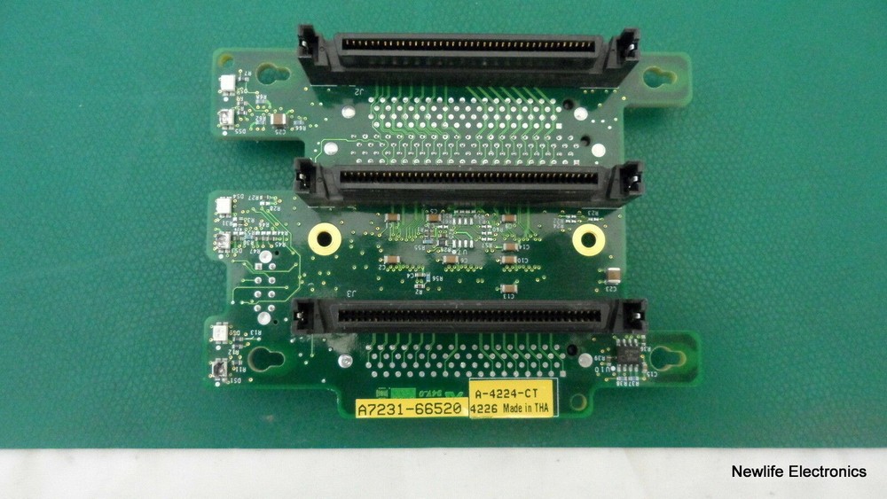 HP A7231-66520 SCSI Backplane Board