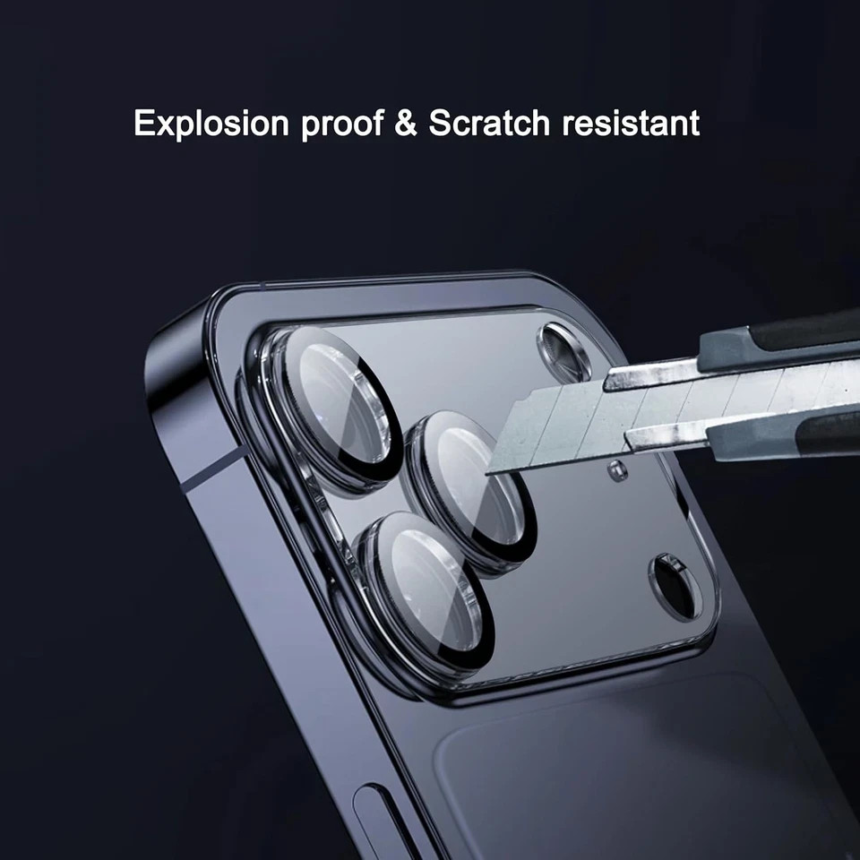 Ailun 3 Pack Camera Lens Protector for iPhone 17 Pro Max,Tempered Transparent