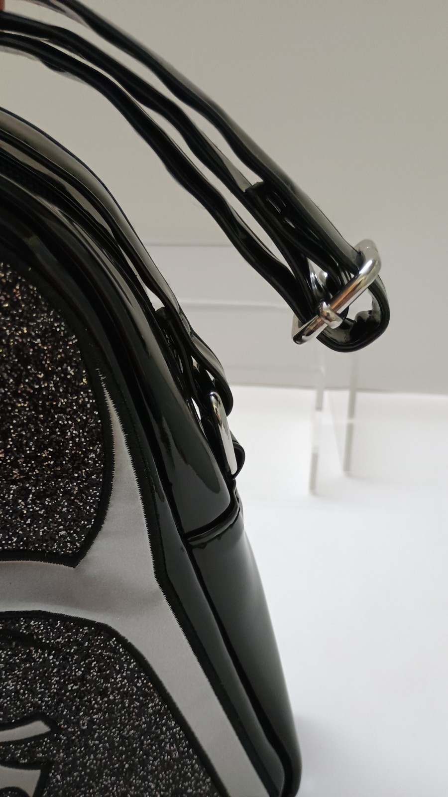 Disney Star Wars DARTH VADER HELMET Glittery Crossbody Bag / Tote / Purse