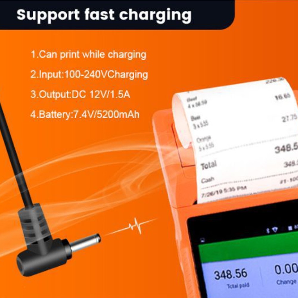 Handheld PDA Printer Smart POS Terminal Wireless Receipt Printer Android US