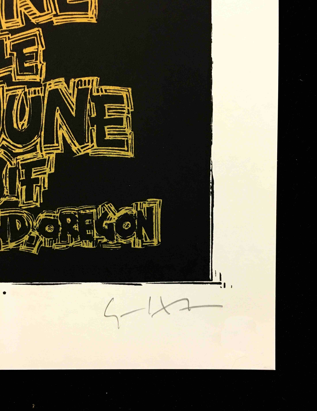 Neko Case Poster Jason Lytle Crystal Ballroom 2009 Hand-Signed by Gary Houston