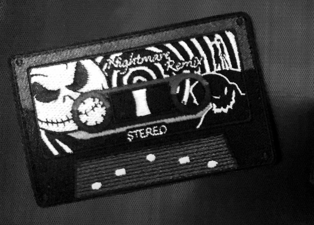 Nightmare Remix patch - Nightmare before Christmas - hook and loop backing
