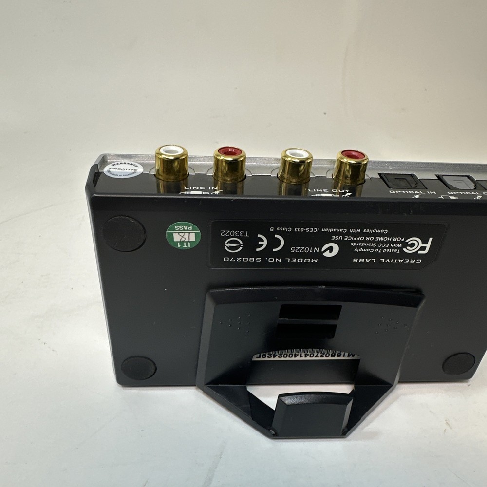 Creative Labs Live 24-bit External Sound Blaster Model SB0270