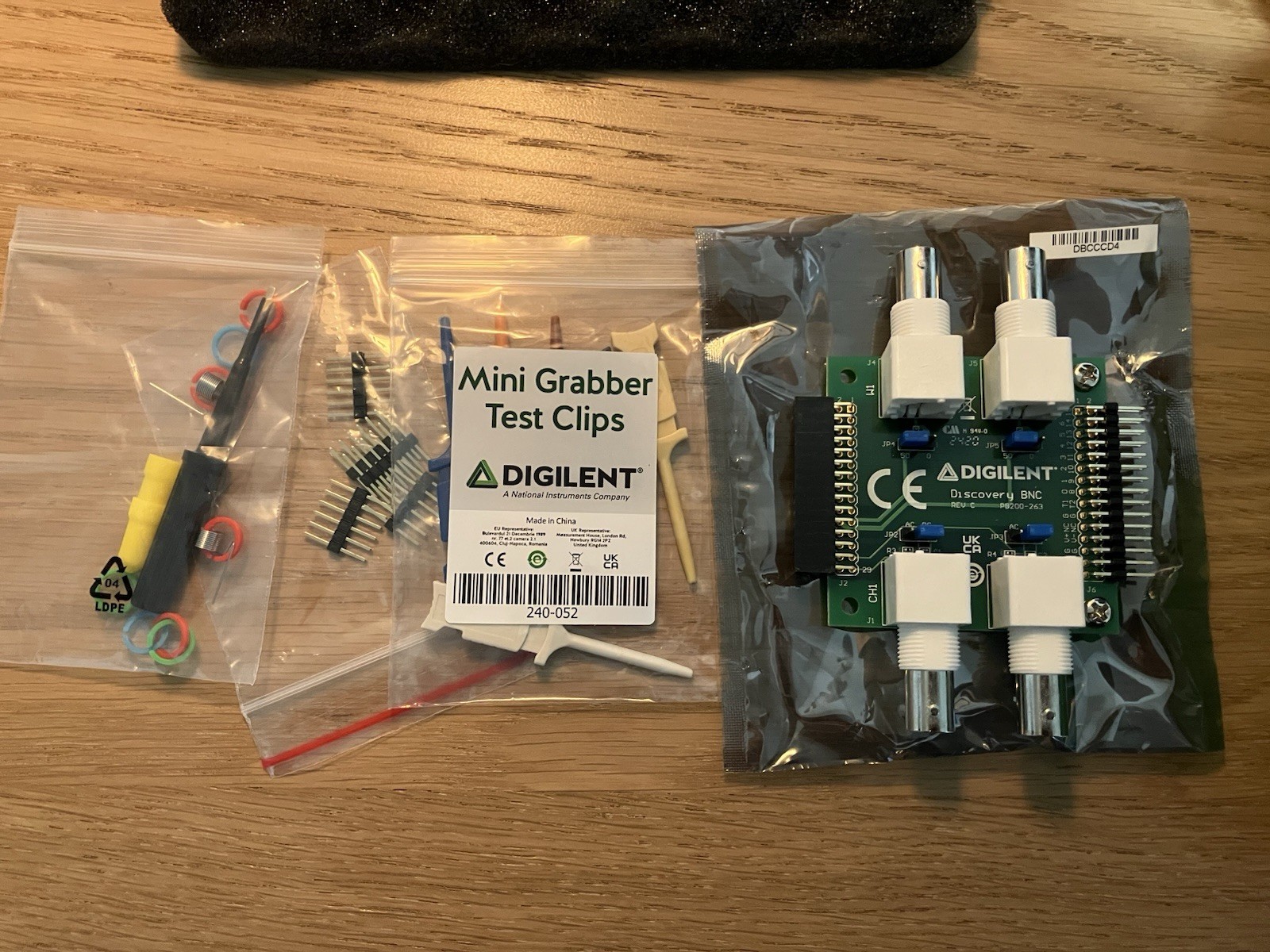 Digilent Analog Discovery 3 USB Oscilloscope, Function Generator, Logic Analyzer