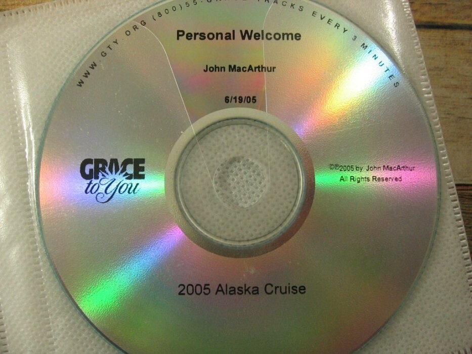 John MacArthur Grace To You ALASKA CRUISE CD Set RARE HTF Bible Study
