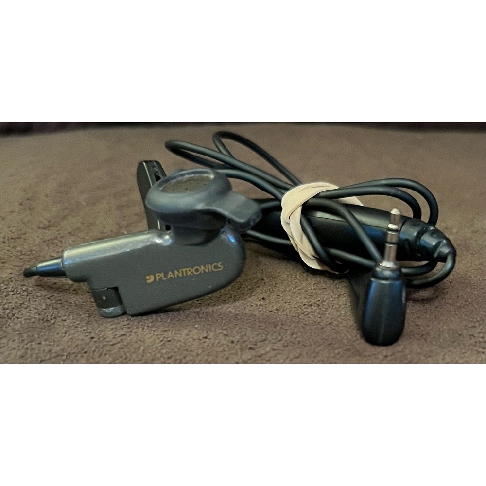 Plantronics Microphone Headset Wired For Headphone Jack PC Computer Phone