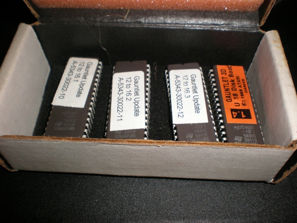 midway gauntlet update chip set new