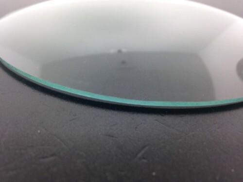 2 1/8" Round Convex Clock Glass