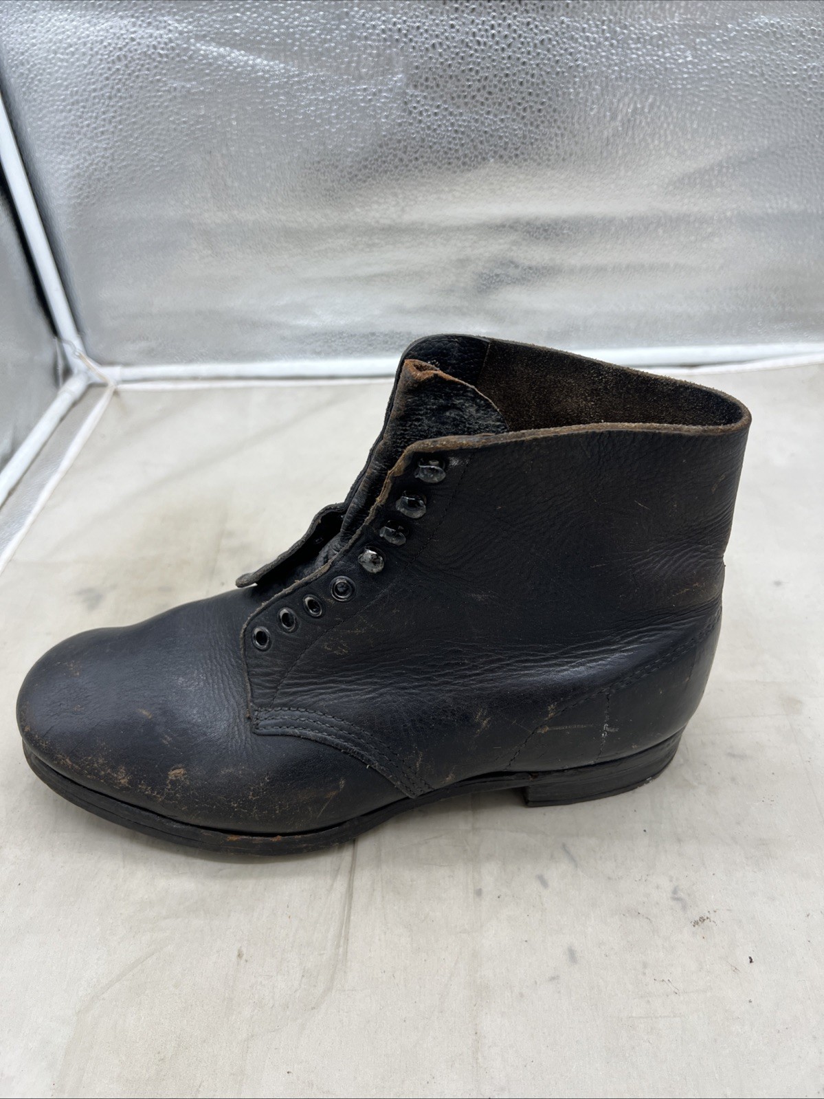 WW2 German Leather Ankle Boots Original (FF536