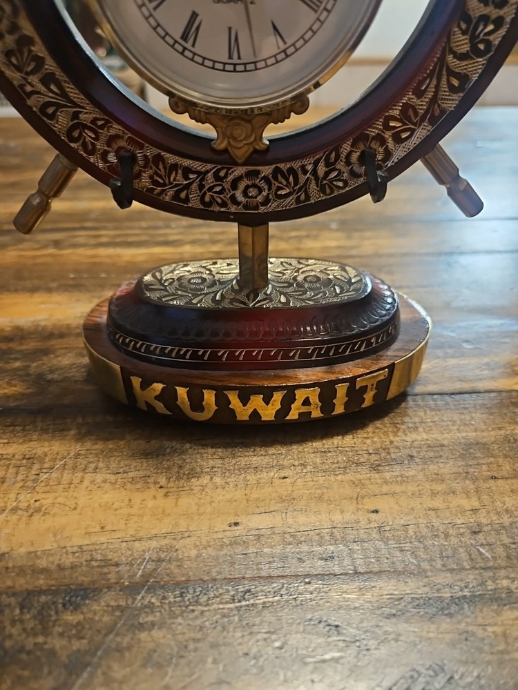 Kuwait Souvenir Clock Tested Works