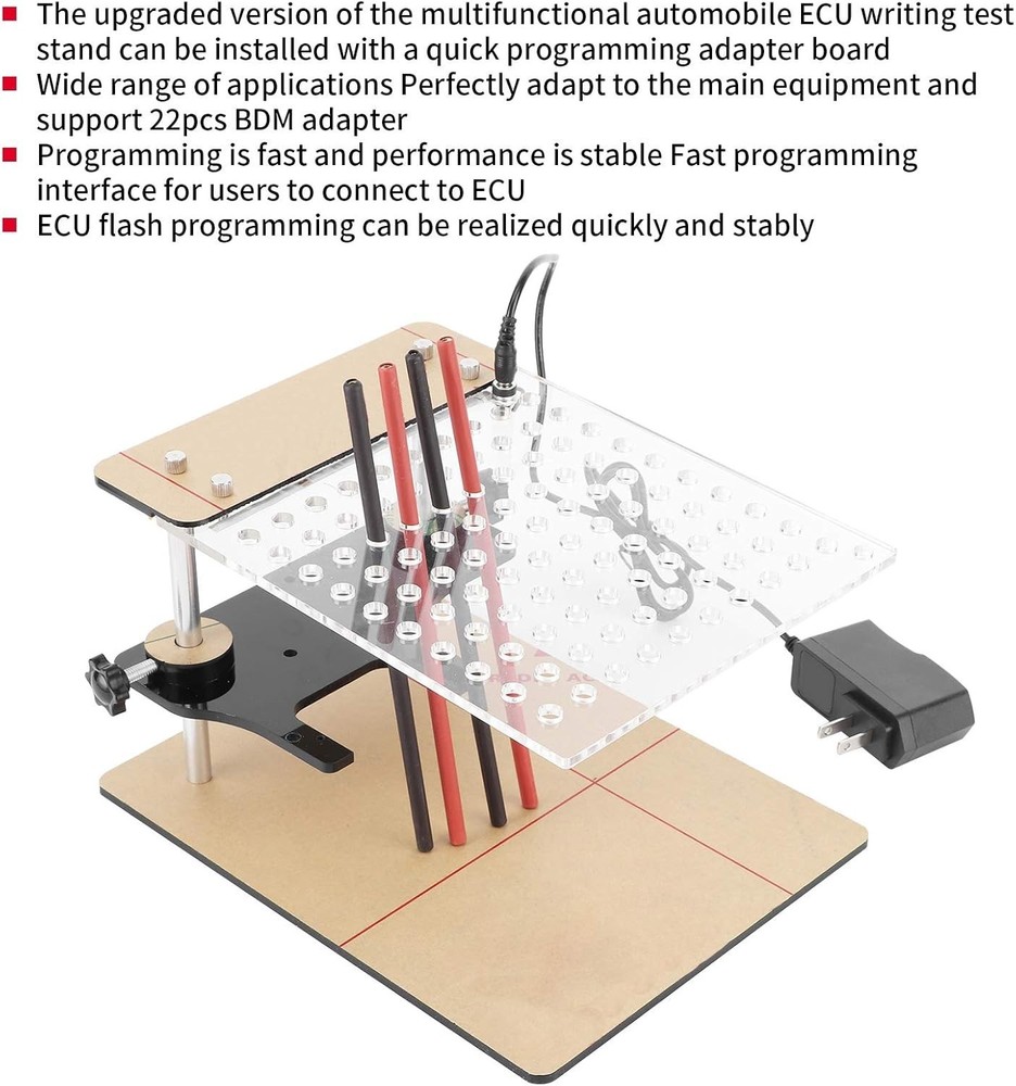 Versatile BDM Frame Board Assembly - Simplifying ECU Programming (4 Probes)