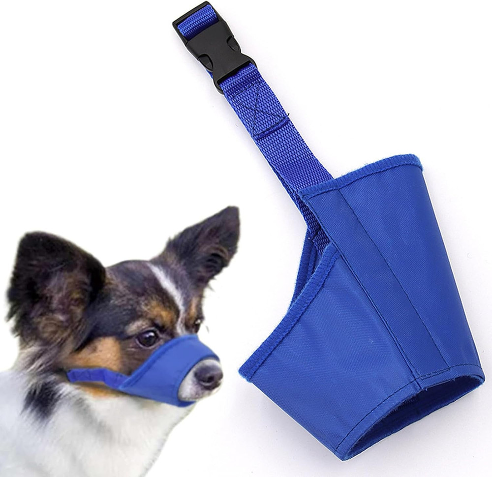 Cozy Quick Muzzle Four Flags X-Small, Blue