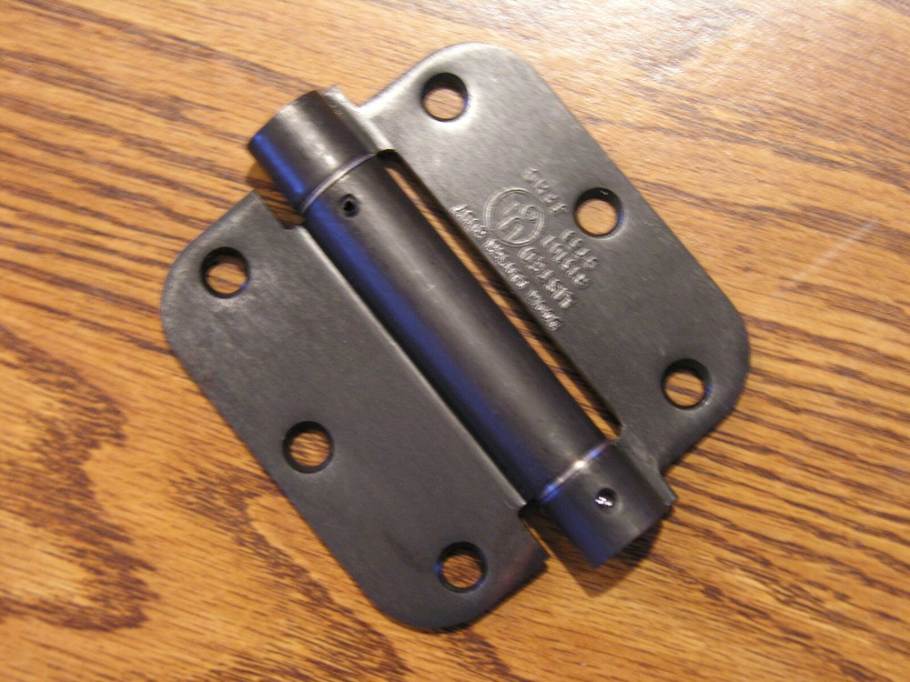 Oil Rubbed Bronze 3 1/2"ADJ Spring Hinge Close Automatically