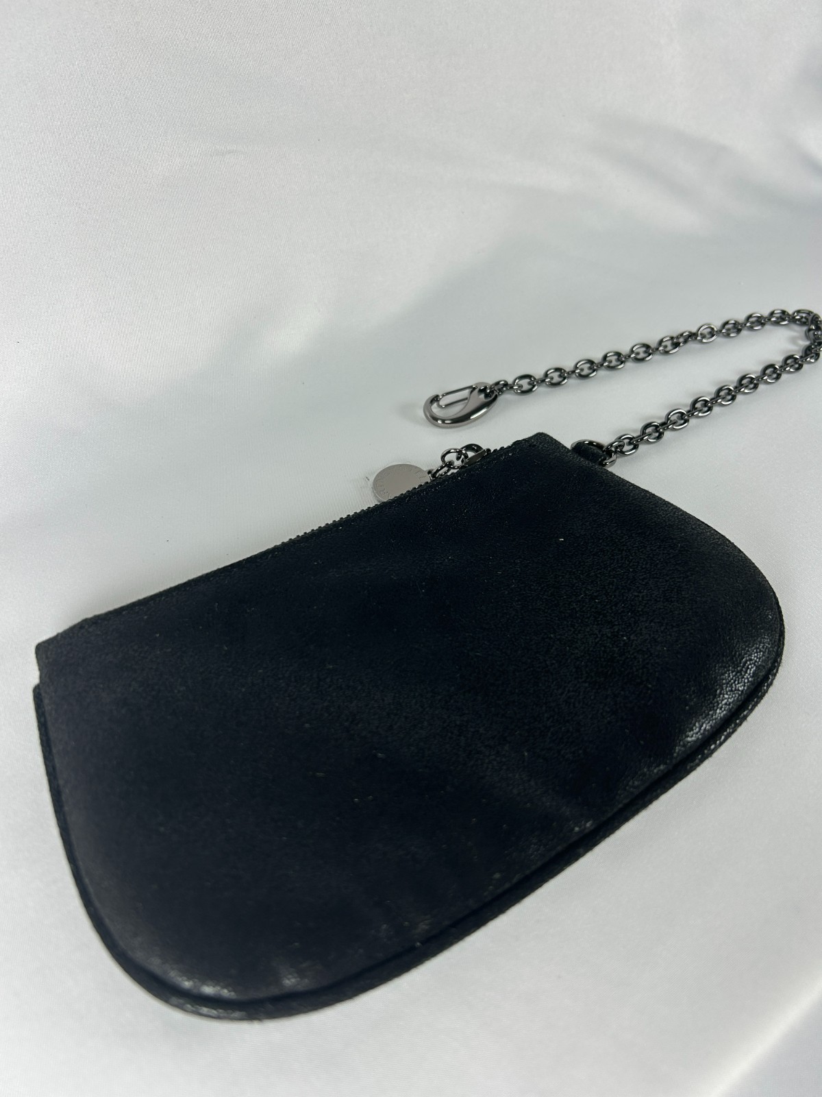 Stella McCartney Falabella Fold-Over Tote Shoulder Bag Black beautiful UK 122610