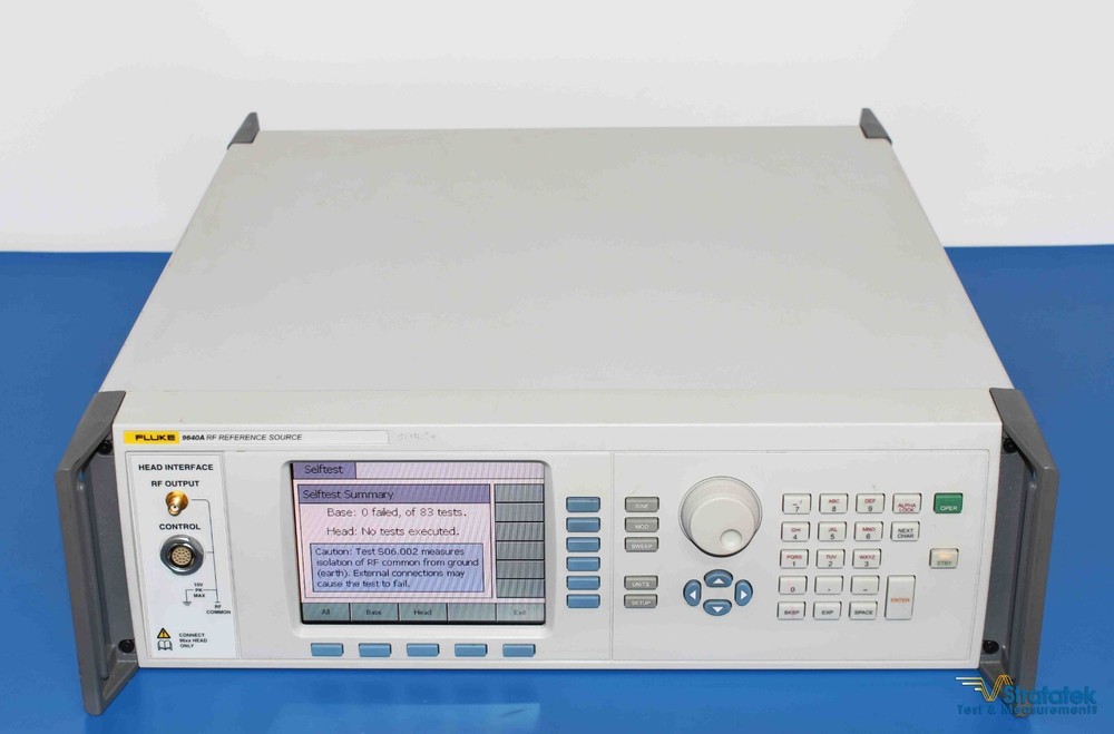 Fluke 9640A RF Reference Source 4 GHz RF Calibrator