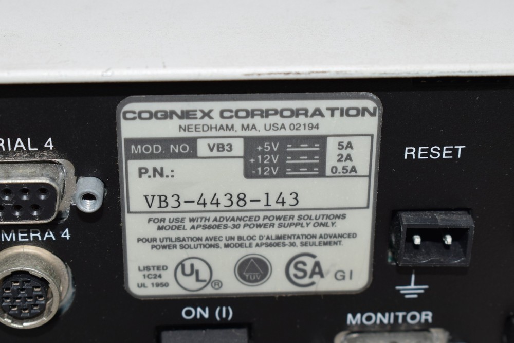 COGNEX Checkpoint 400 VB3-4438-143, Machine Vision System