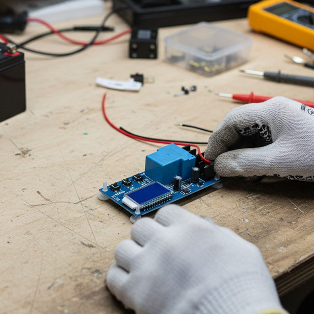 Control Module Overcharge Protection Switch Battery Voltage Direct Output