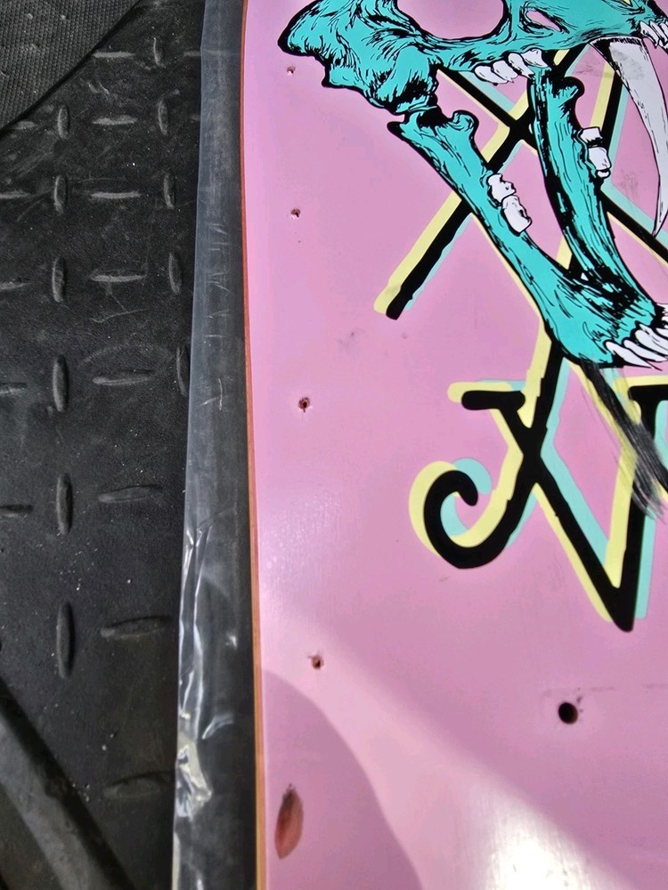 Welcome Skateboards Saber Skull Deck