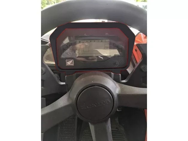 Honda Talon Gauge Cluster Relocation Hood Kit - USA Seller *BLACK*