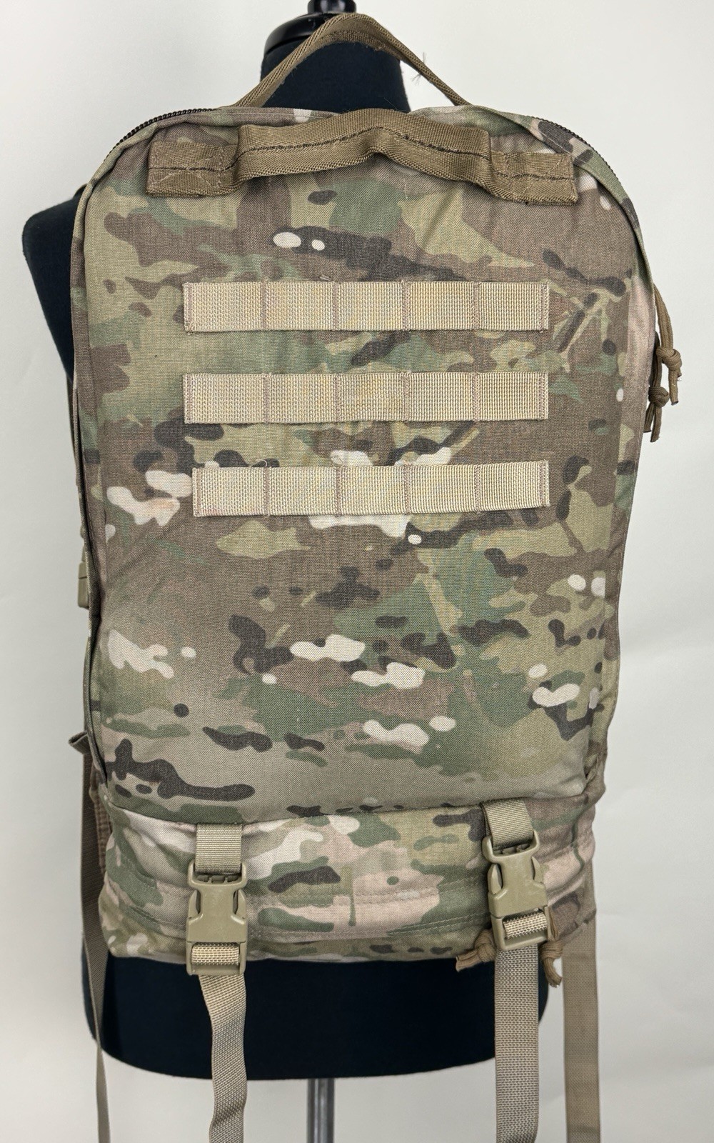 Multicam TSSI TACOPS M-9 Medic Aid Bag Backpack PACK ONLY USED Missing Parts