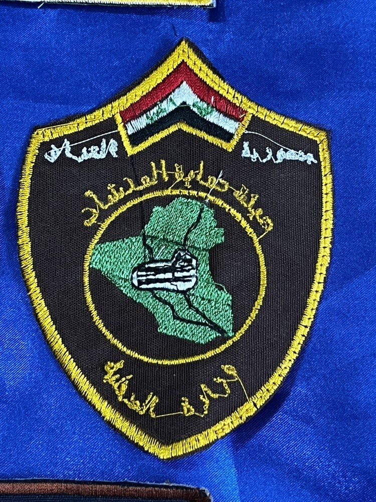 Iraqi Facilities Protection Authority Forces Sleeves Cloth Patch Set